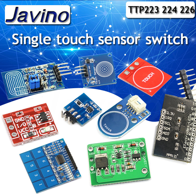 Home Automation Arduino - Módulos de Interruptores Capacitivos con Sensor