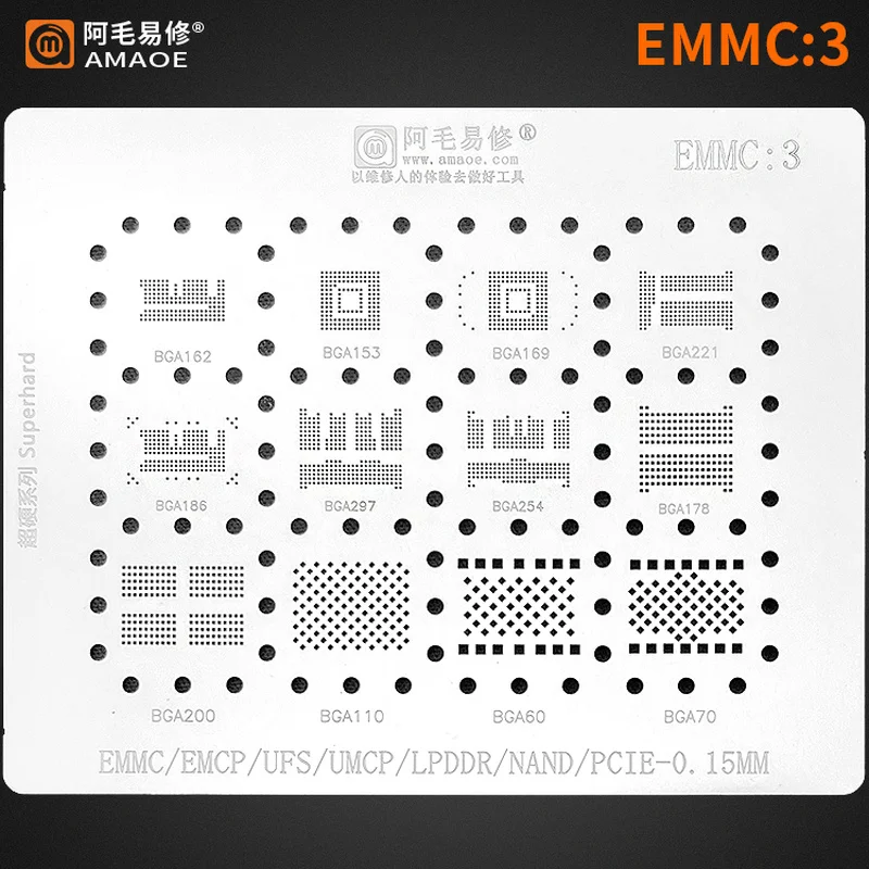 Amaoe-plantilla Reballing Nand - Tasmota Flash Tool reseña y precio