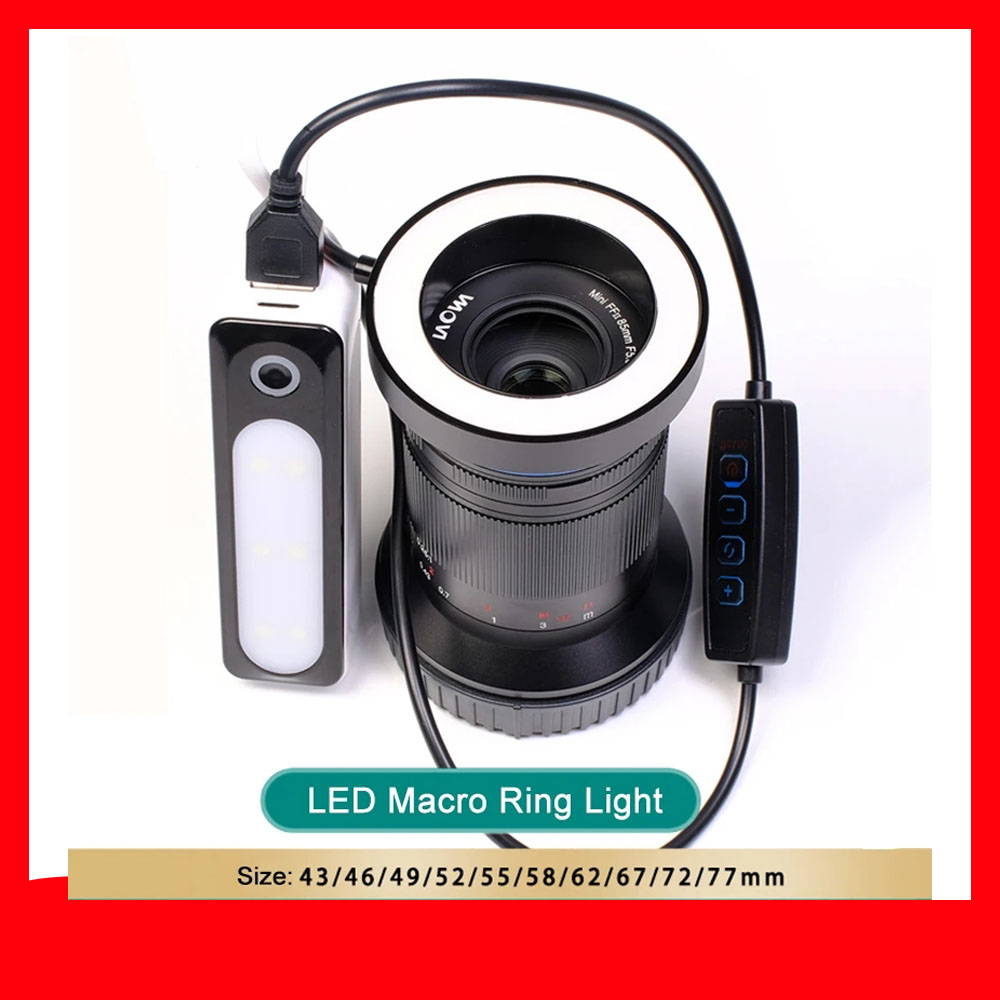 Anillo de luz LED Macro regula - Tasmota Flash Tool reseña y precio