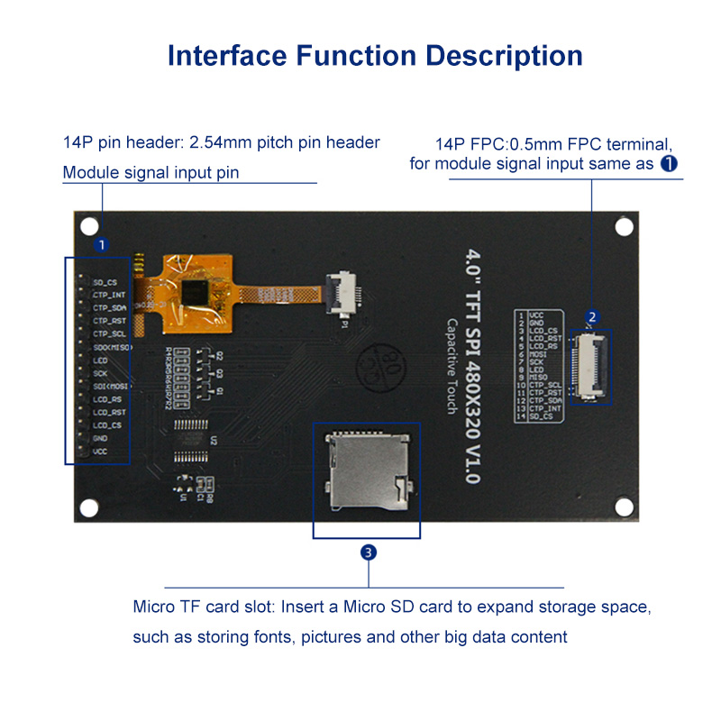 Módulo LCD TFT SPI de 4,0 pulg - Home Automation Arduino reseña y precio